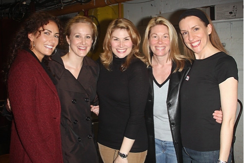 Photo Coverage: Benanti and More visit [title of show] Image