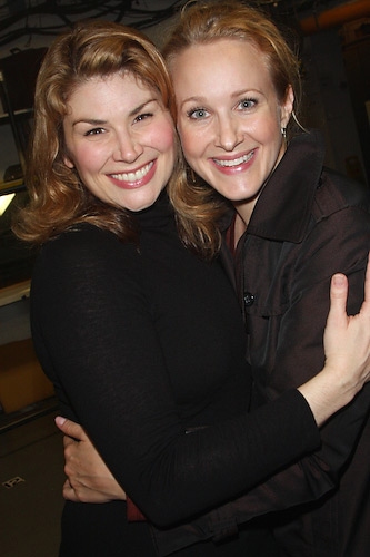 Photo Coverage: Benanti and More visit [title of show] Image