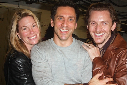 Photo Coverage: Benanti and More visit [title of show] Image