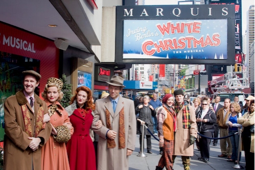 Photo Coverage: 'Irving Berlin's White Christmas' Celebrates Box Office Opening Image