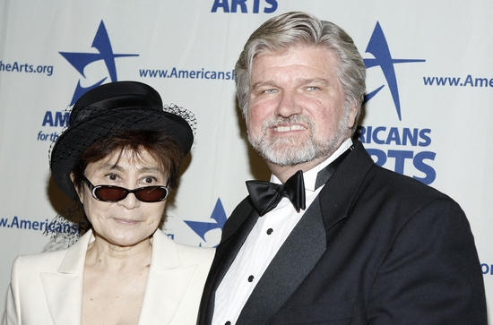 Yoko Ono and Robert L. Lynch Photo