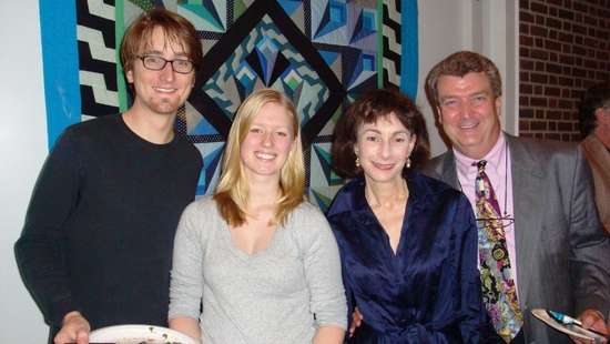 Anthony Blaha, Julie Sihilling, Linda Setzer and Artistic Director, Eric Hafen Photo