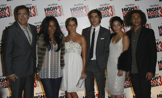 Photo Flash: High School Musical 3 Opens in Paris, France 