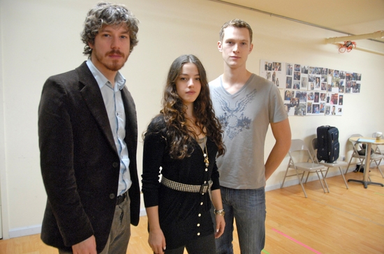 John Gallagher, Jr., Olivia Thirlby and Dan Bittner  Photo