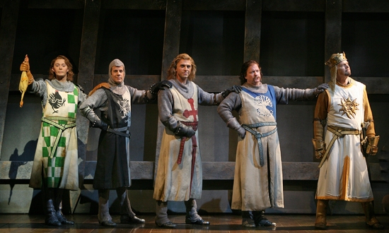 Photo Flash: Monty Python's 'Spamalot' With Aiken, Siberry and Dandridge Image