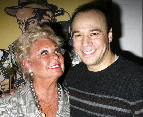 Mitzi Gaynor and Danny Burstein

 Photo