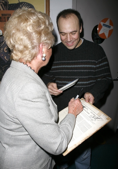 Photo Coverage: Mitzi Gaynor Visits SOUTH PACIFIC Image