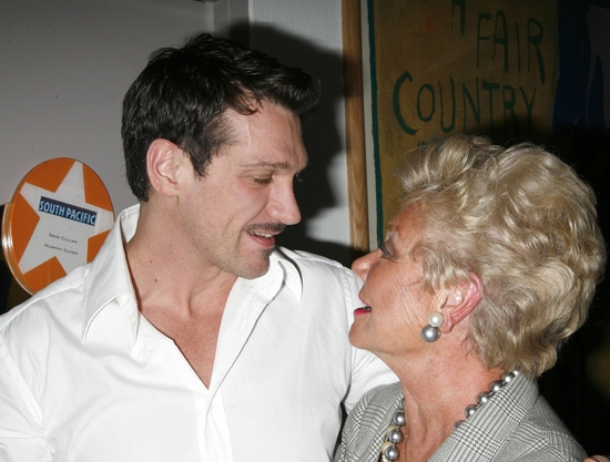 Photo Coverage: Mitzi Gaynor Visits SOUTH PACIFIC Image