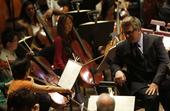 Photo Coverage: Alec Baldwin's NY Philharmonic Rehearsal Image