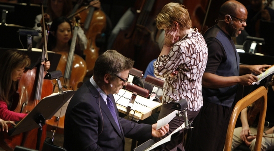 Photo Coverage: Alec Baldwin's NY Philharmonic Rehearsal Image