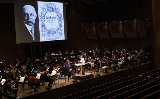 Photo Coverage: Alec Baldwin's NY Philharmonic Rehearsal Image