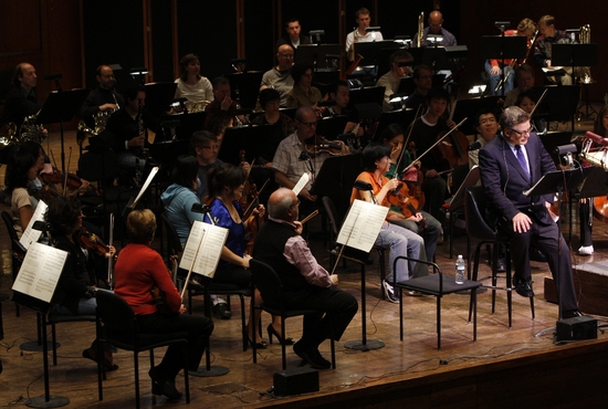 Photo Coverage: Alec Baldwin's NY Philharmonic Rehearsal Image