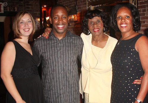 Lydia Ashanti, Kahlil Ashanti, Christine Smith, and Pamela Williams

 Photo