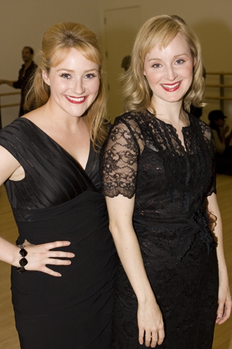 Betsy Wolfe and Erin Davie  Photo