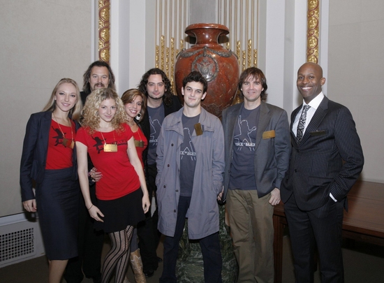 Photo Flash: ROCK OF AGES Cast Rings NYSE Opening Bell Image