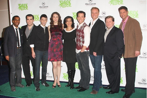 Photo Coverage: SHREK THE MUSICAL Cast & Creative Team Meets the Press Image