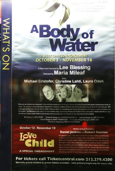 Photo Coverage: A BODY OF WATER Curtain Call and After Party 