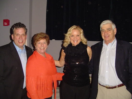 Billy Stritch, Jane Schwartz, Christine Ebersole and Mary Schwartz  Photo