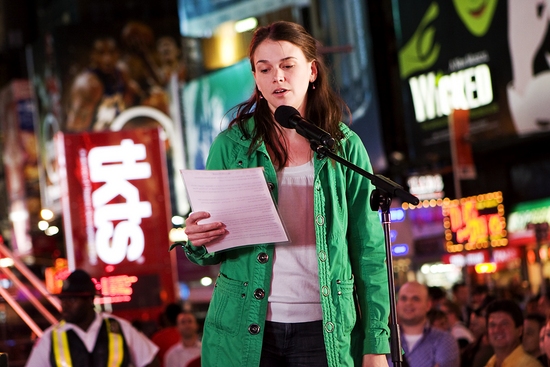 Photo Coverage: Inaugural Lighting of the New TKTS Booth Image