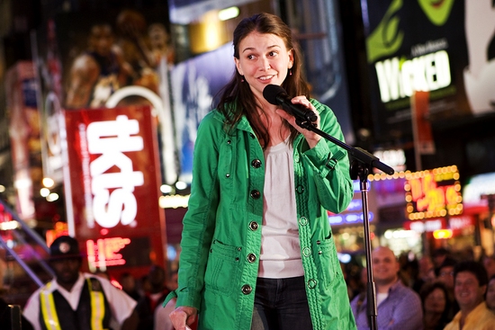 Photo Coverage: Inaugural Lighting of the New TKTS Booth Image