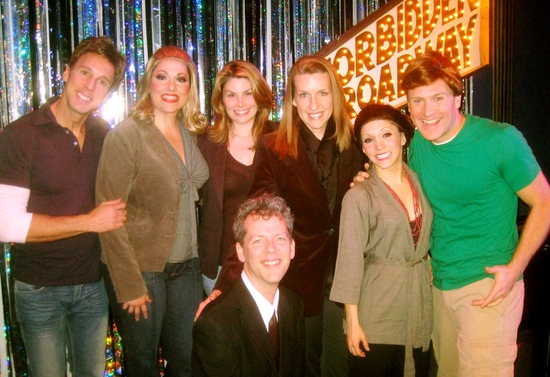 Photo Flash: Forbidden Broadway Welcomes [title of show] Stars Blackwell and Blickenstaff Image