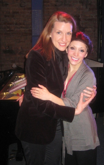 Photo Flash: Forbidden Broadway Welcomes [title of show] Stars Blackwell and Blickenstaff Image