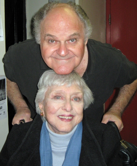 Photo Flash: Rob Reiner and Celeste Holm Visit ENTER LAUGHING Image