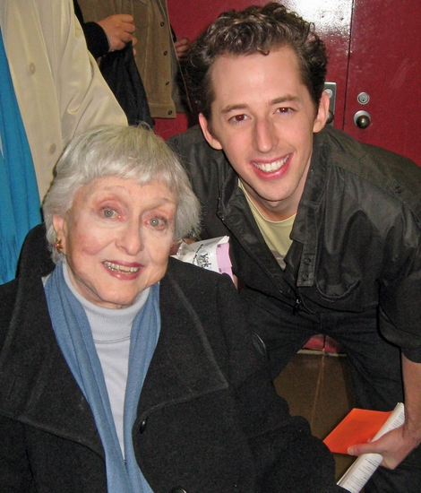 Photo Flash: Rob Reiner and Celeste Holm Visit ENTER LAUGHING Image