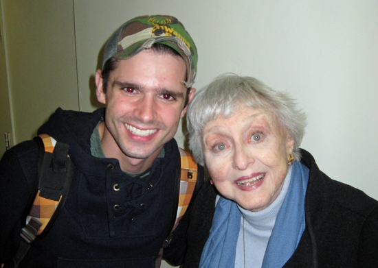 Photo Flash: Rob Reiner and Celeste Holm Visit ENTER LAUGHING Image