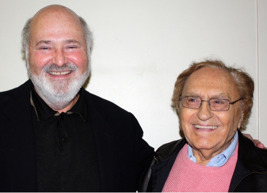 Photo Flash: Rob Reiner and Celeste Holm Visit ENTER LAUGHING Image
