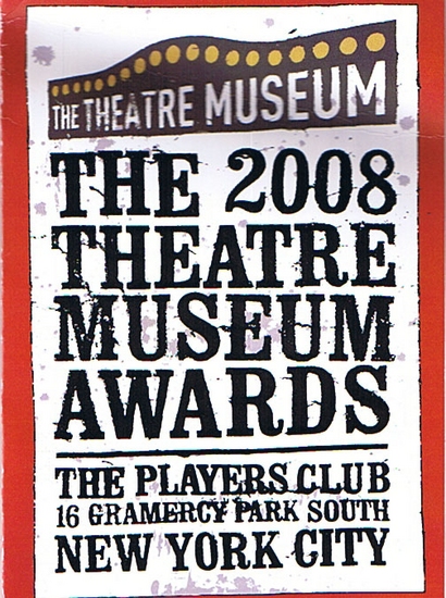 Photo Flash: 2008 Theatre Museum Awards 