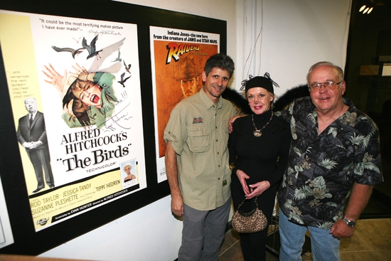 Alan Hague, Tippi Hedren, and Terry Moretti Photo