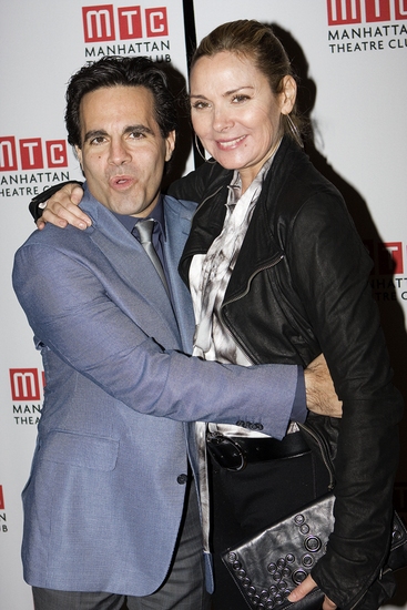 Mario Cantone and Kim Cattrall

 Photo