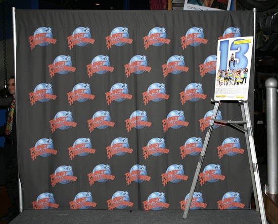 Photo Coverage: Cast of '13' Hand Print Ceremony at Planet Hollywood Image