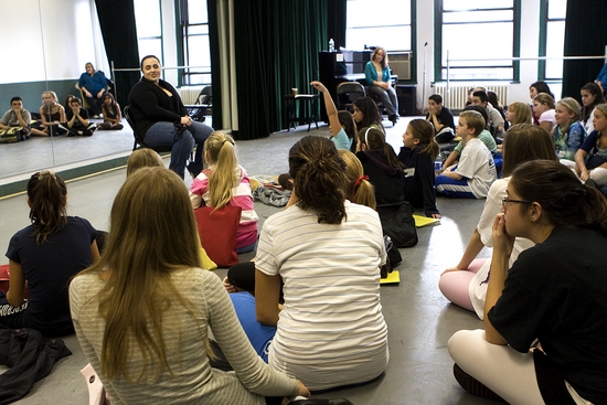 Photo Coverage: 'The Broadway Workshop' with HAIRSPRAY Film Star Nikki Blonsky! Image