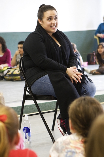 Photo Coverage: 'The Broadway Workshop' with HAIRSPRAY Film Star Nikki Blonsky! Image