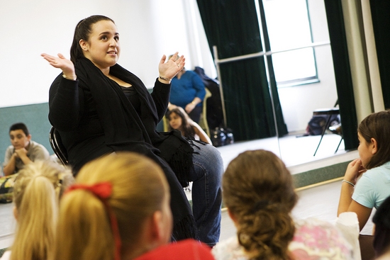 Photo Coverage: 'The Broadway Workshop' with HAIRSPRAY Film Star Nikki Blonsky! Image