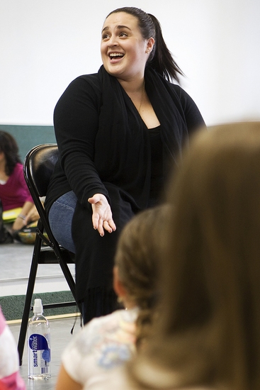 Photo Coverage: 'The Broadway Workshop' with HAIRSPRAY Film Star Nikki Blonsky! Image