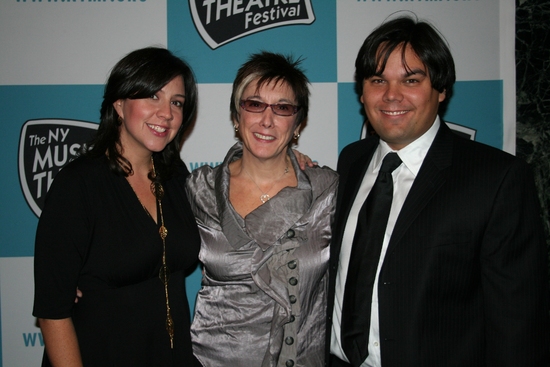 Kristen Anderson-Lopez, Robyn Goodman and Robert Lopez

 Photo