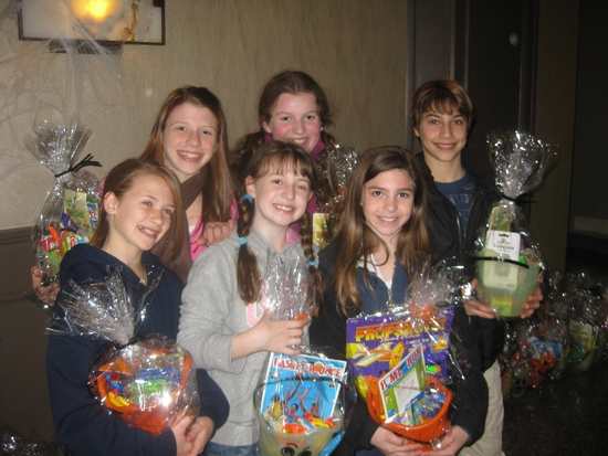 Photo Flash: Broadway Kids Care Make Halloween Pails for Freedom House Image