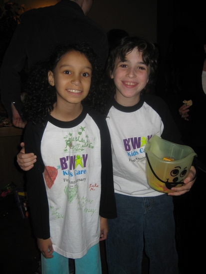 Photo Flash: Broadway Kids Care Make Halloween Pails for Freedom House Image
