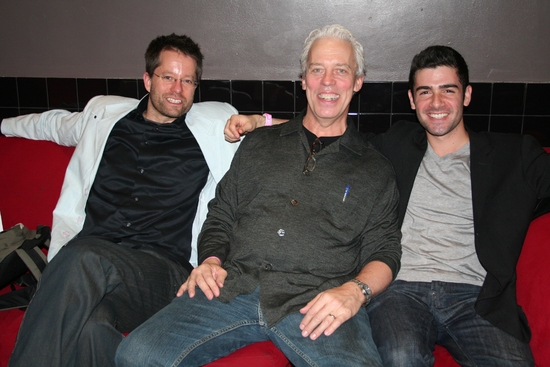 Fred Lassen, Terrence Mann and Adam Kantor

 Photo
