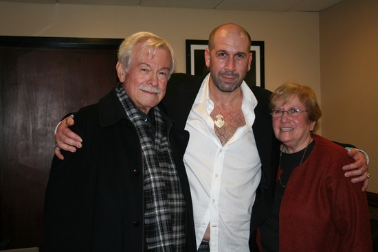 Jeremy Schonfeld with his parents Gustave Schonfeld and Miriam Schonfeld

 Photo