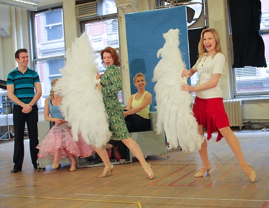 Photo Coverage: Irving Berlin's WHITE CHRISTMAS in Rehearsal Image