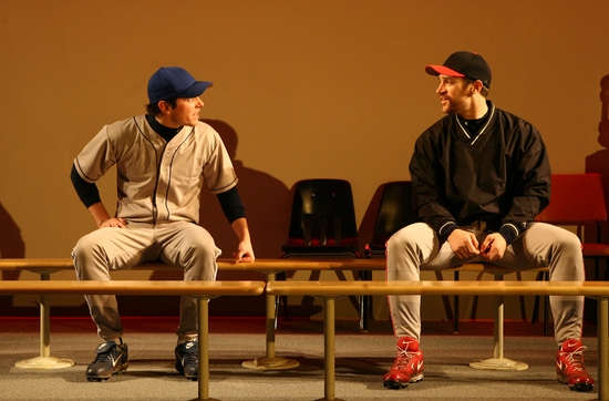 Michael Mosley as 'Adam' and Jeremy Davidson as 'Kent'  Photo