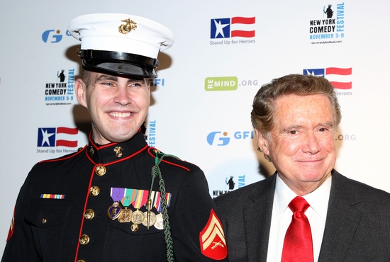 Photo Coverage: Regis Philbin Hosts STAND UP FOR HEROES at the New York Comedy Festival Image