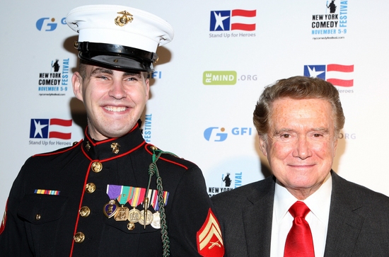 Photo Coverage: Regis Philbin Hosts STAND UP FOR HEROES at the New York Comedy Festival Image