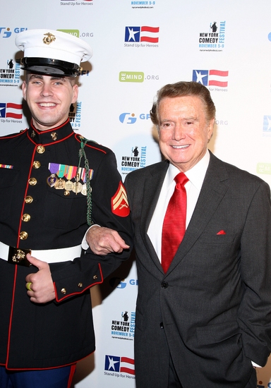 Photo Coverage: Regis Philbin Hosts STAND UP FOR HEROES at the New York Comedy Festival Image