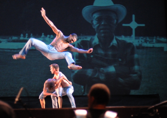 Daquan Thompson and Wemer Figar in 'ZYDECO, ZARE' Photo