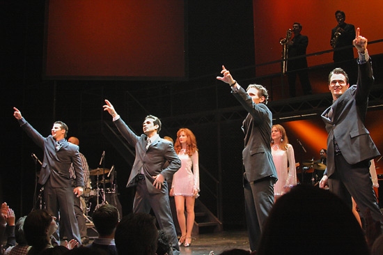 Photo Coverage: JERSEY BOYS Celebrates 3 Big Years on Broadway Image